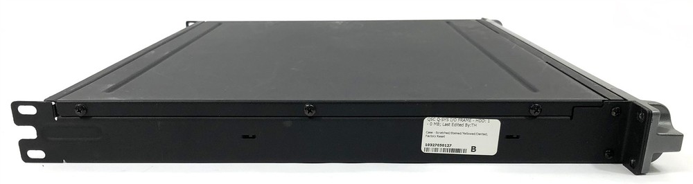 QSC Q-SYS I/O Frame Type 2 Network Interface w/ 2x CIML4 Modules