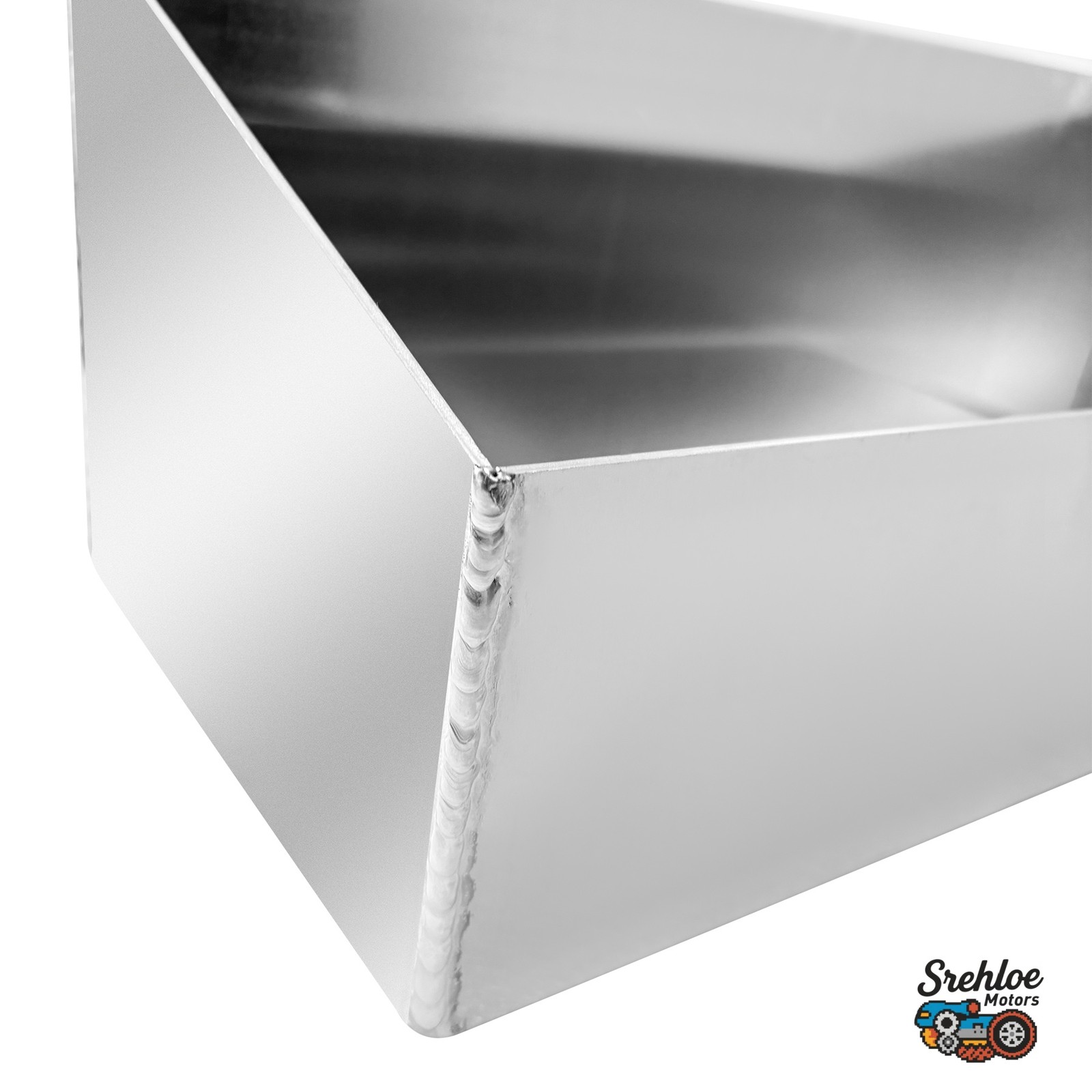 Aluminum 4 Gallon Shelf Storage Holder Trailer Garage Accessory Organizer Silver