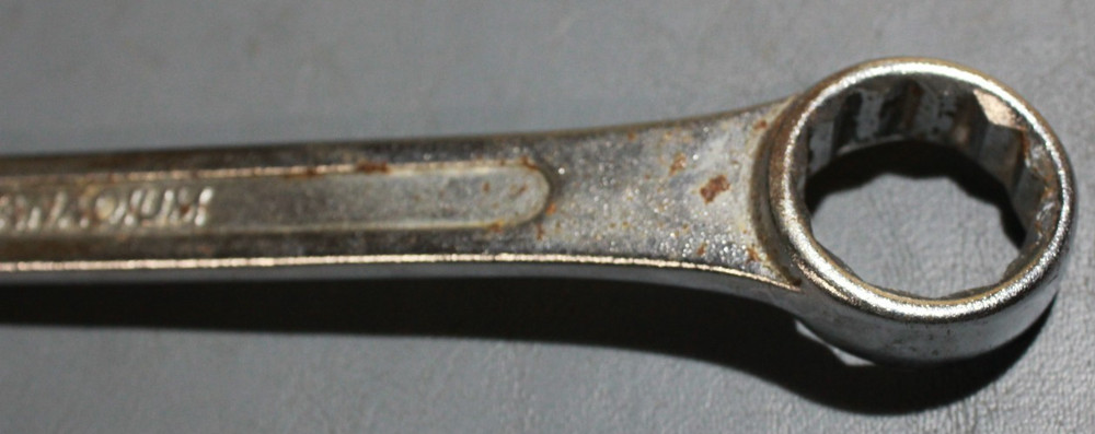 Chrome vanadium 7/8 combination wrench