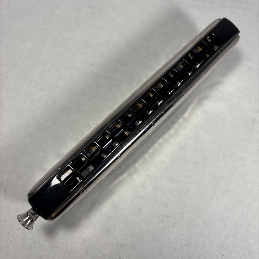 Hohner Chrometta 14 C Harmonica W/ Case 257