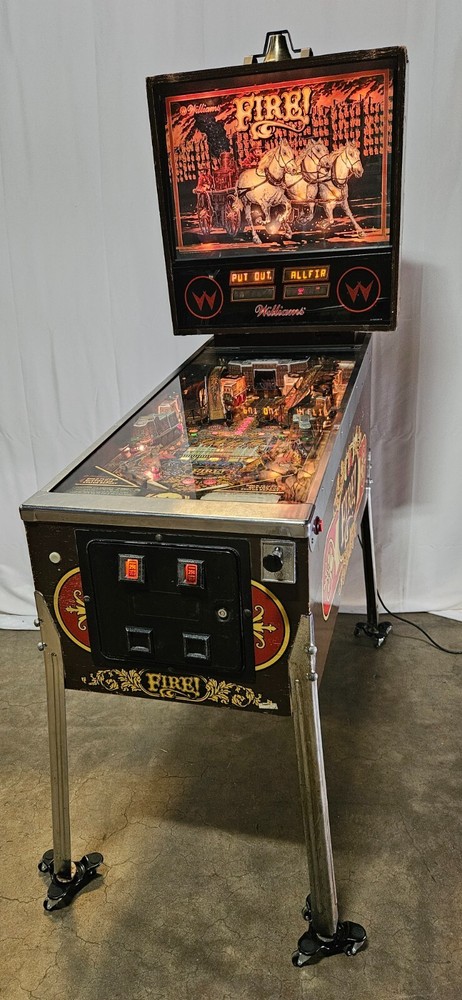Fire! Pinball Machine Williams (1987) - 3527