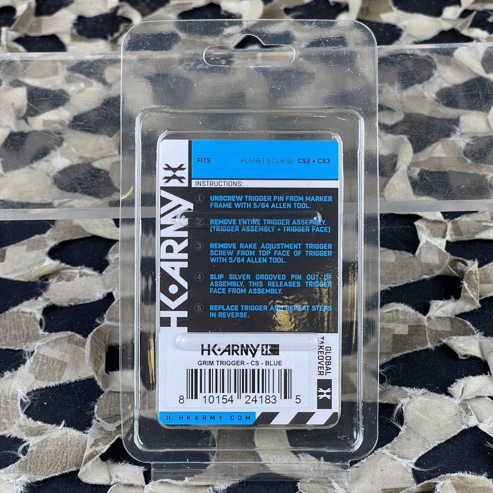 NEW HK Army CS2/CS3 Grim Death Blade Trigger - Blue
