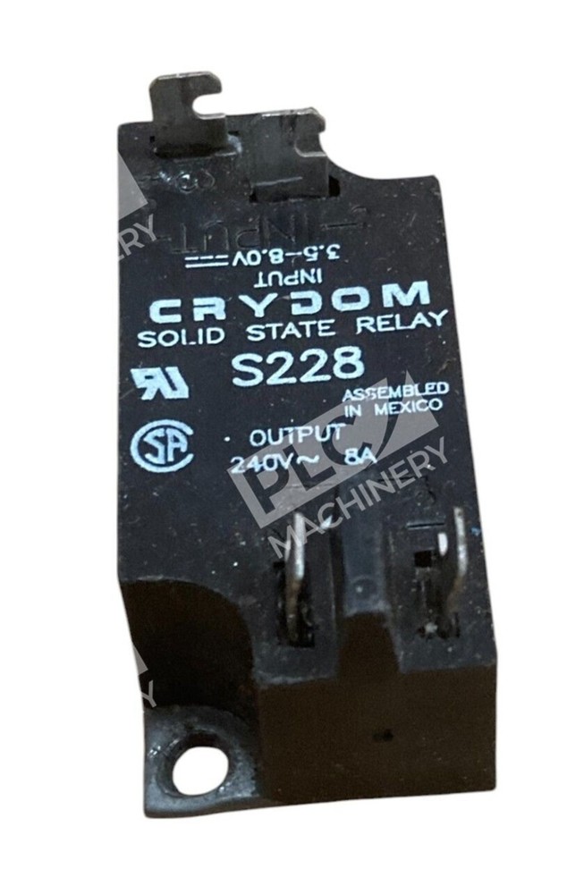Crydom 3.5-8.0V Input 240V~ 8A Output Solid State Relay S228
