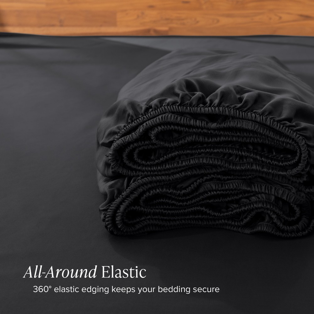 Bare Home Rayon Made from Bamboo Fitted Sheet