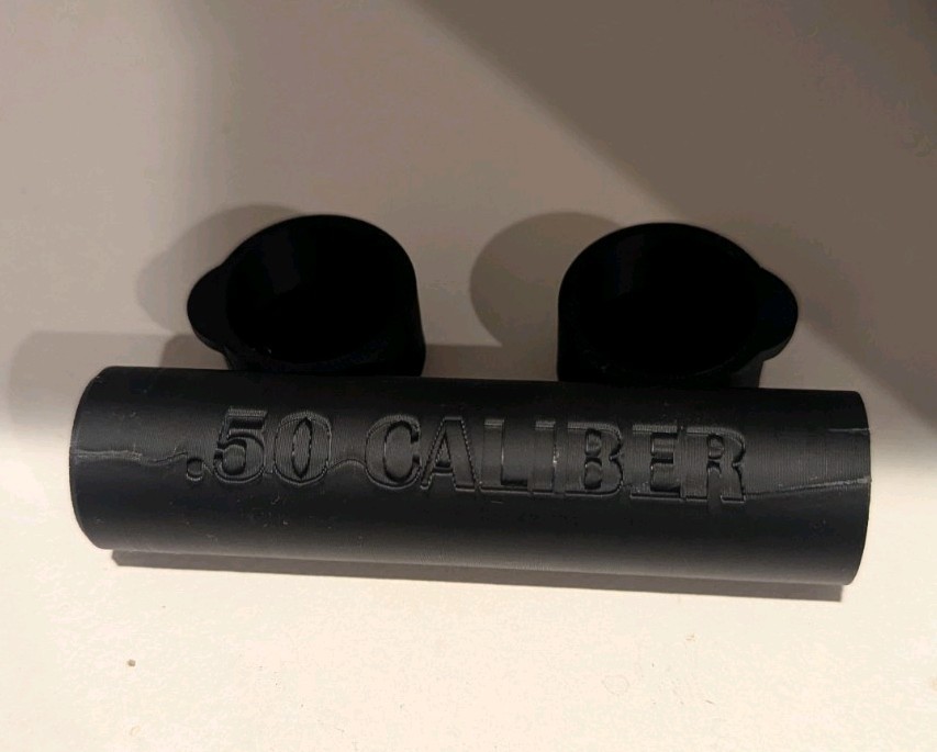 50 Cal Muzzleloader Speed Loader Tubes 2 Pack Black Quick Load Rifle Hunting USA