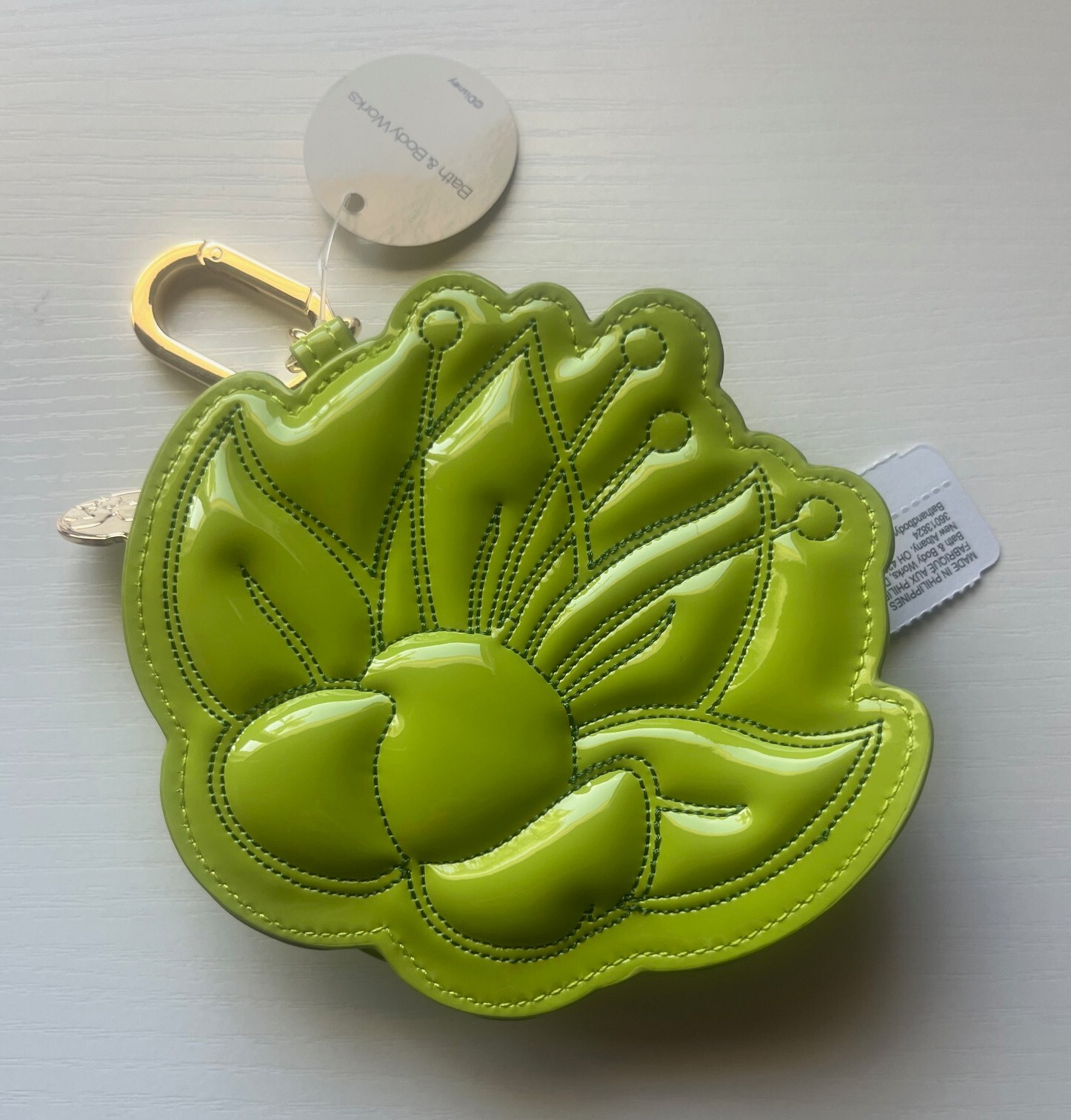 NEW!!! - Bath and Body Works Disney Princess Coin Purse TIANA Green Flower