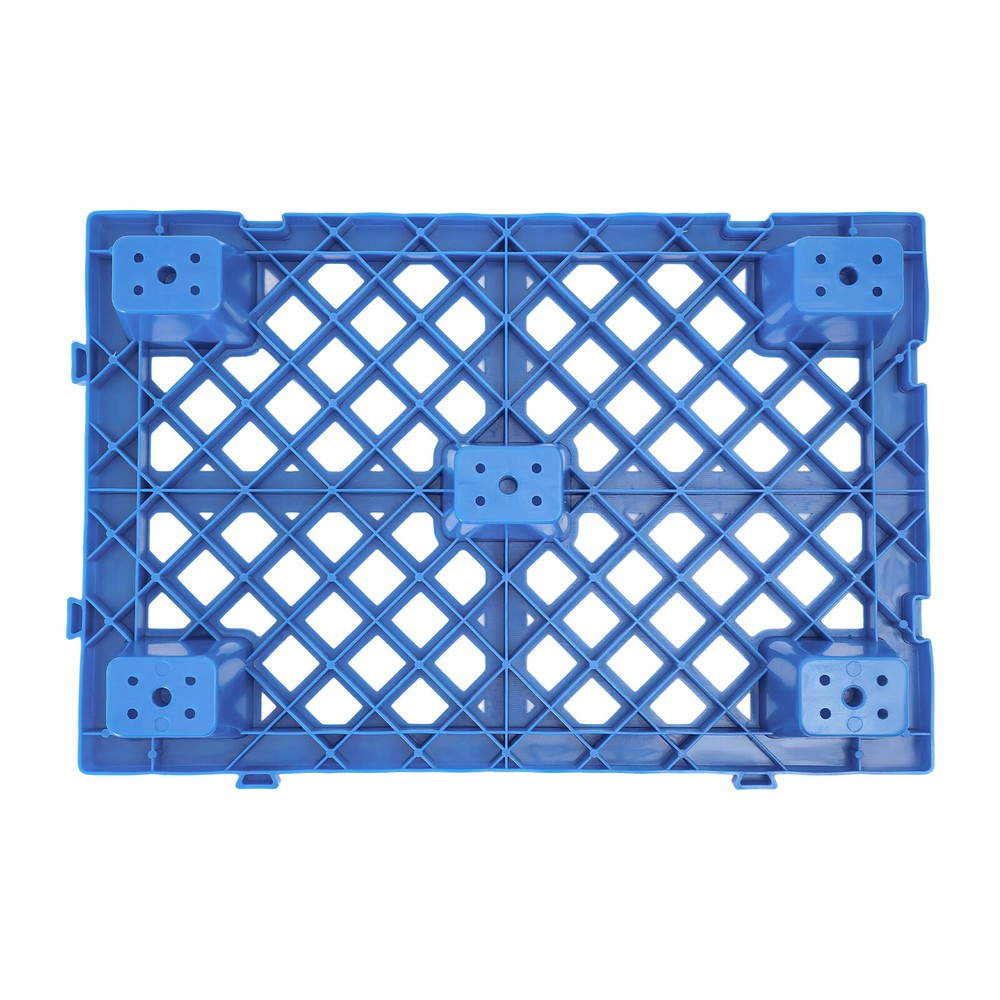 Rectangular Pallets 100kg/220.46lbs 6 Pcs Interlocking Storage Plastic Pallets