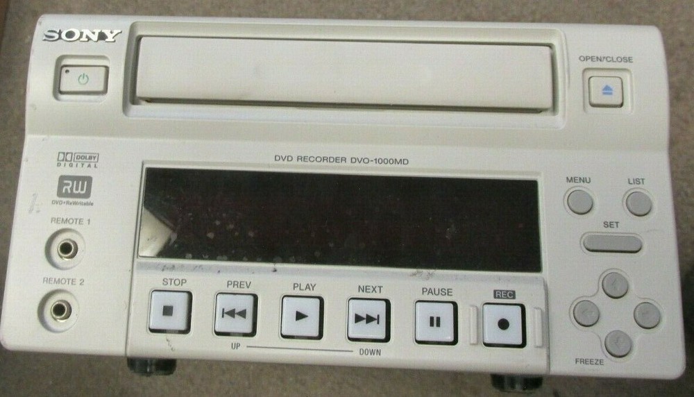 Sony DVD Recorder DV0-1000MD
