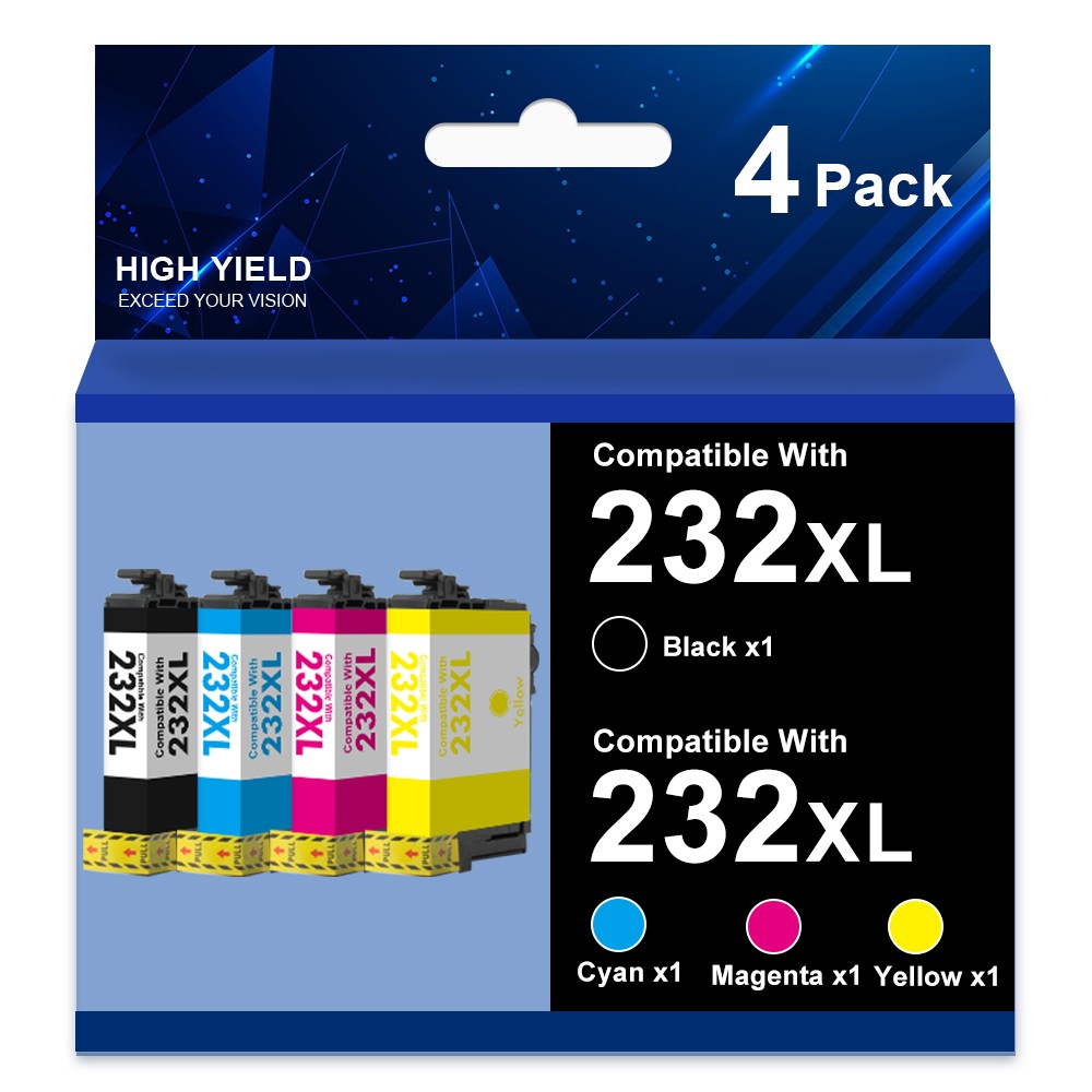 232XL Ink Cartridge compatible with Epson 232 XL WF-2950 WF-2930 XP-4205 XP-4200