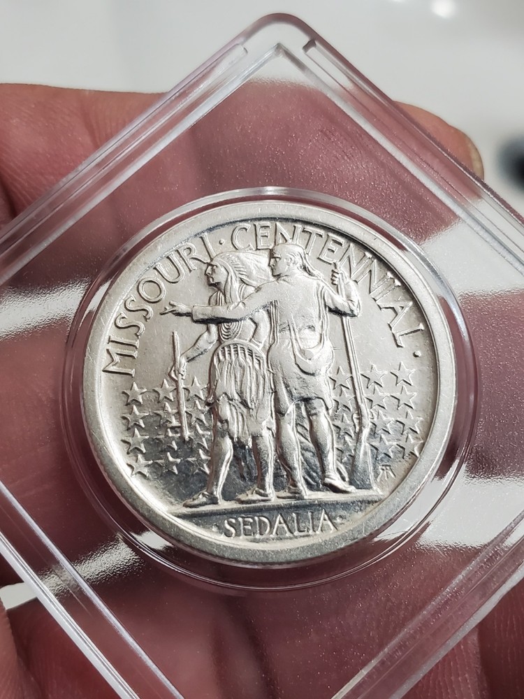 1921 Missouri silver half dollar Commemorative Uncirculated