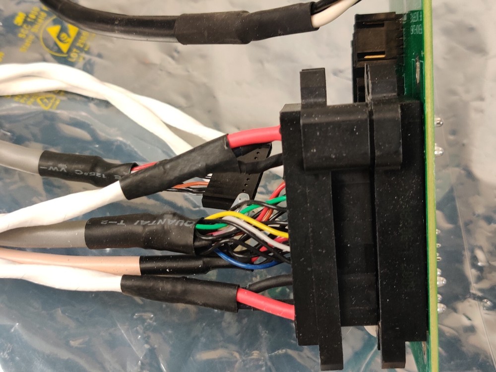 Perkin Elmer N0779534 RF Power Supply Interface Board PCB w Connecting Cables