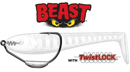 Owner Beast Weighted Swimbait Hooks 5130W - Choose Size / Weight