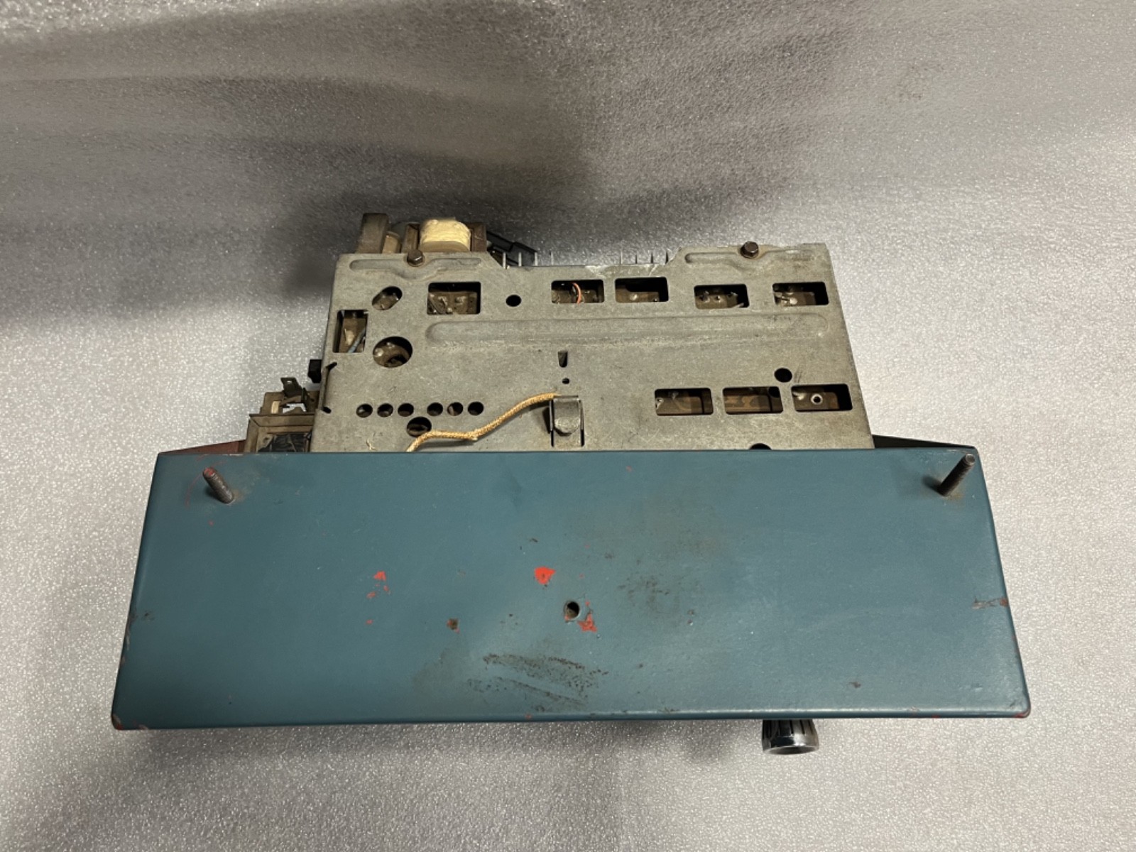 Chevrolet Chevy Corvair Under Dash AM Radio With Housing Bezel Early Model