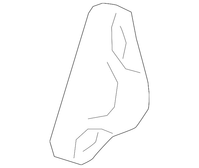 Genuine Volvo Lift-Gate Stop Bumper 31457831