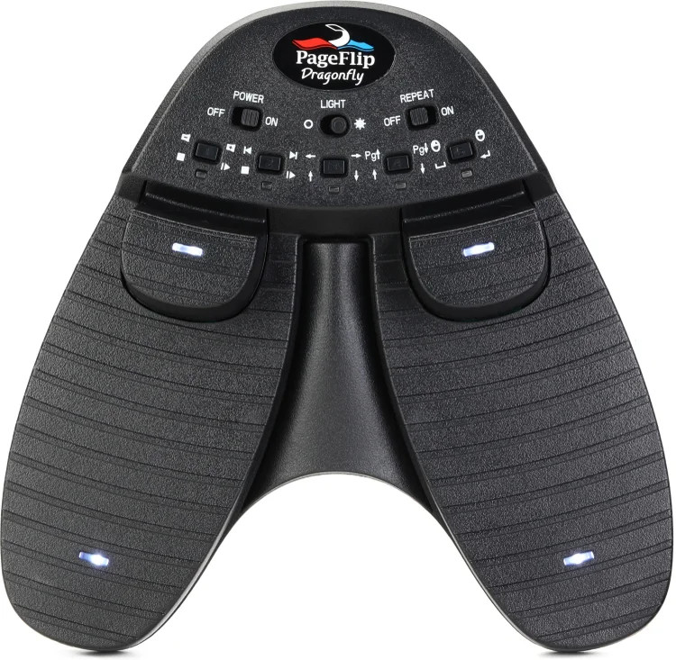 PageFlip Dragonfly 4-Pedal Bluetooth/USB Controller