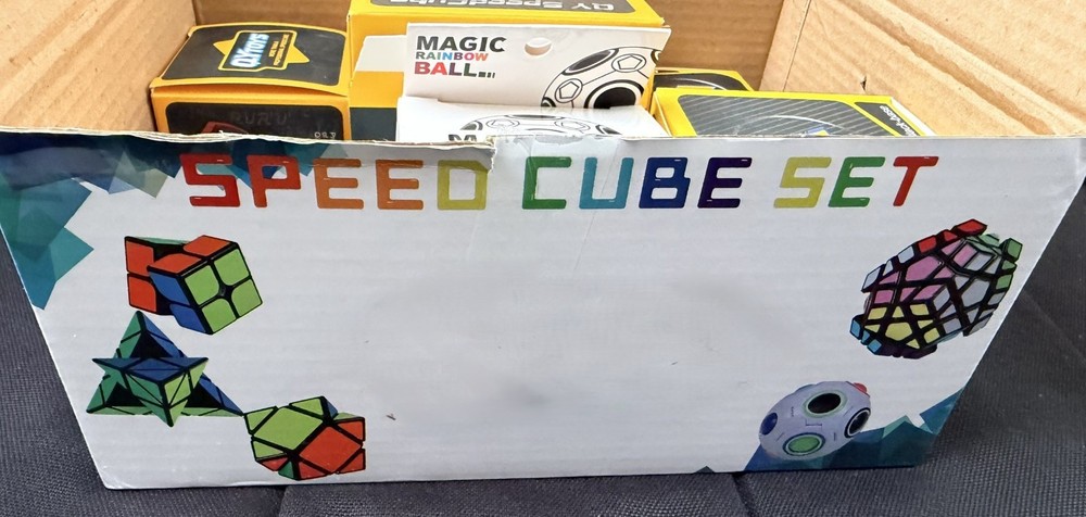 ThinkMax Speed Cube Set, 5 Pack Cube Bundle