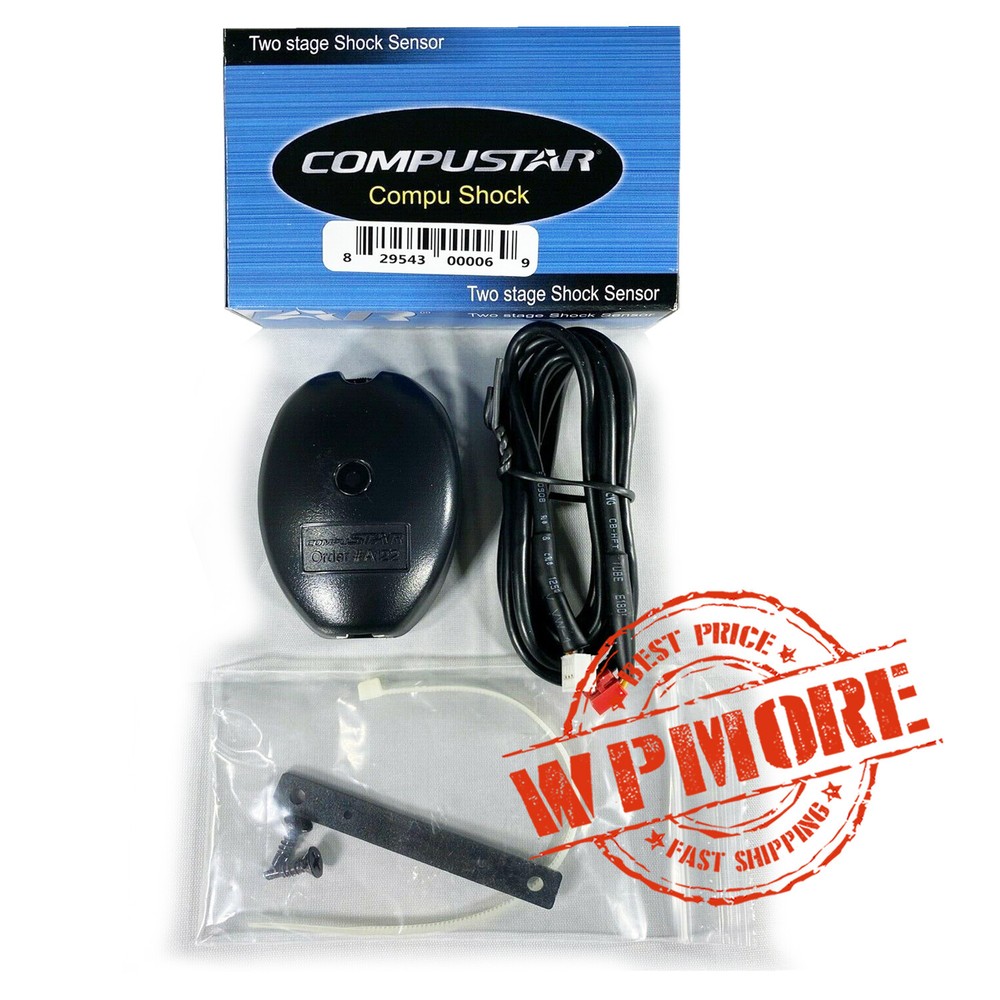 Firstech Compustar Dual Stage Shock Sensor FT SHOCK Compu Shock