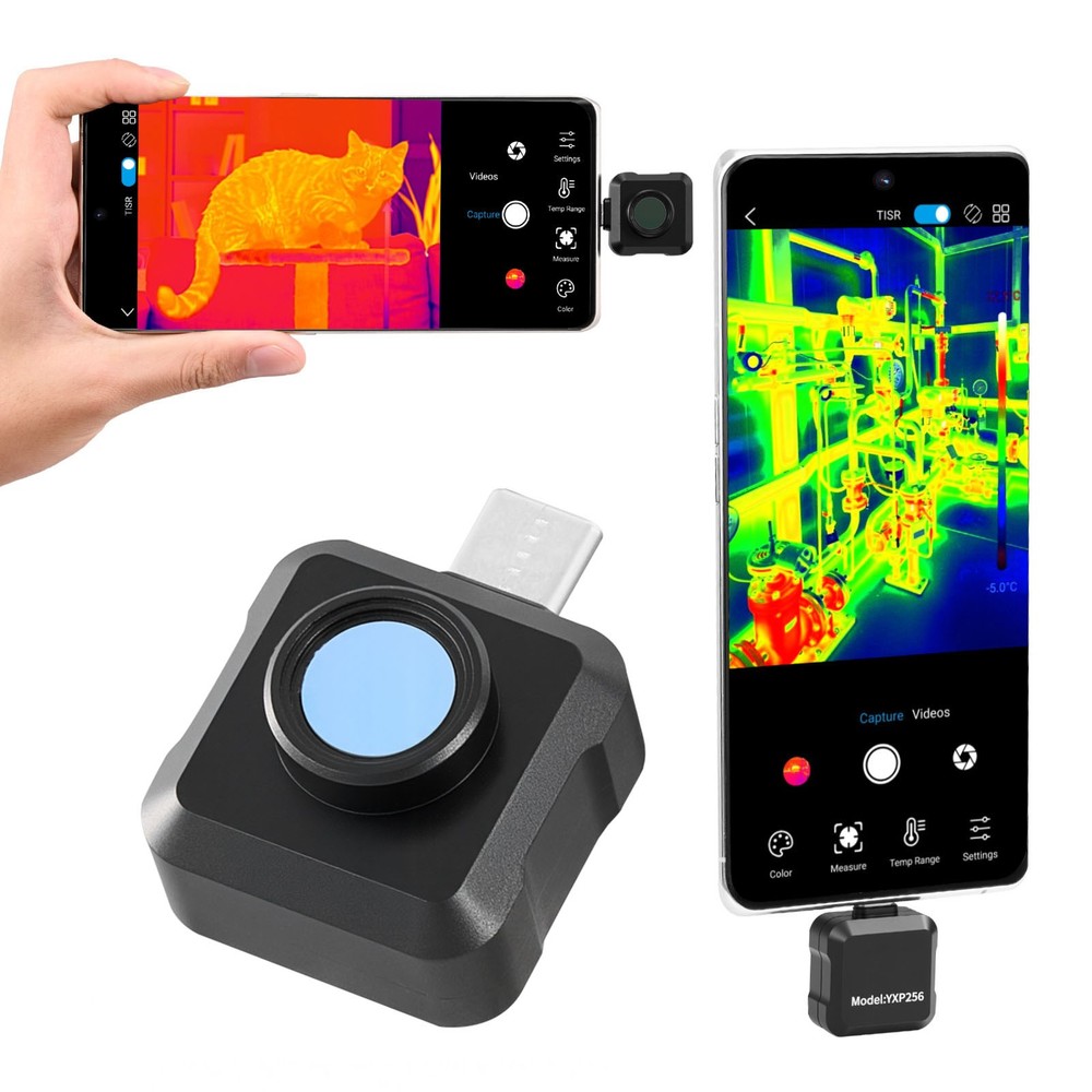 Uimoso Thermal Imaging Camera for Android with 512x384 High-Resolution Sensor