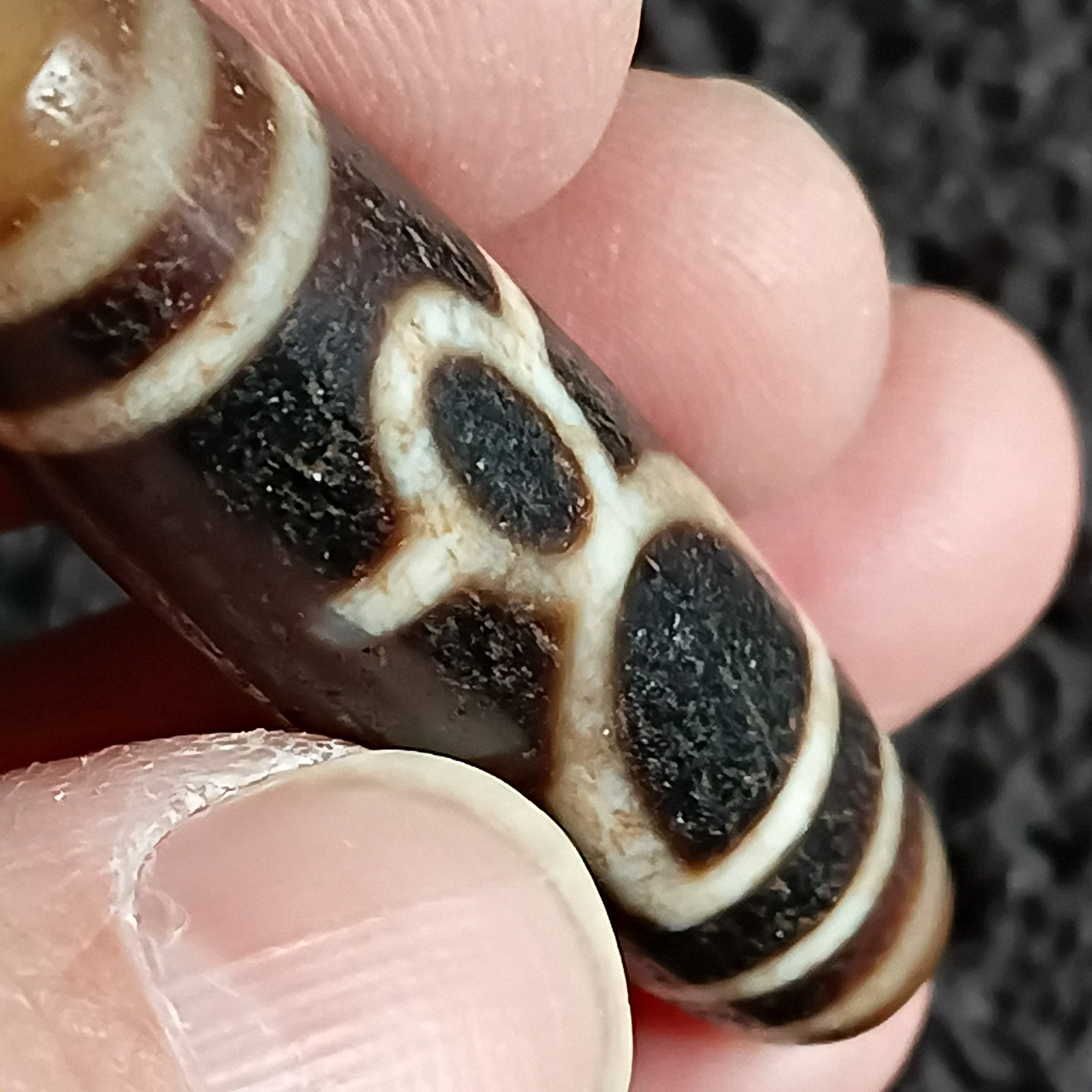 Tibetan Agate Pre 1800s Dzi Bead Lot