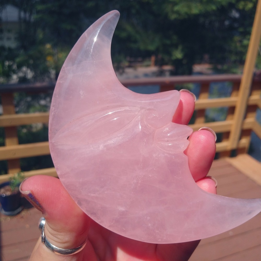 Rose Quartz Moon