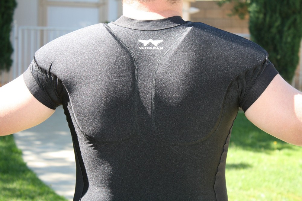 Black Padded Chest Base Layer Buffer for TACTICAL COMBAT RIG VEST