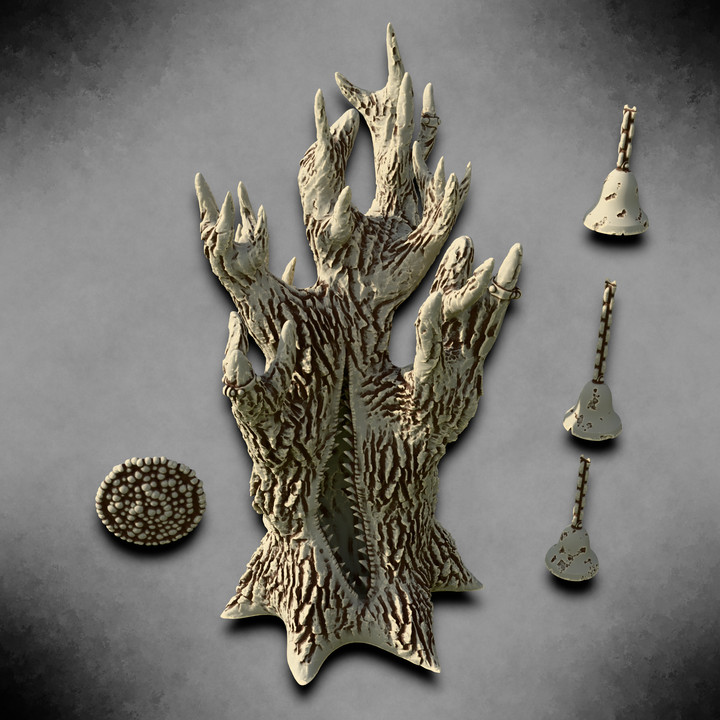 Daemonic Horror Fantasy / Sci-fi Large Possessed Plague Tree