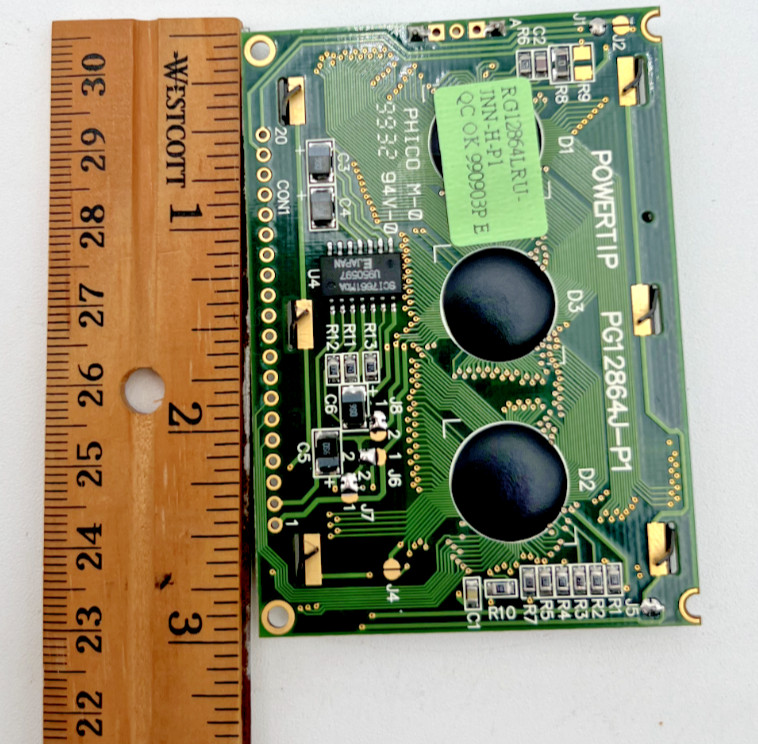 POWERTIP PG12864J-P1 LCD MODULE DISPLAY NEW