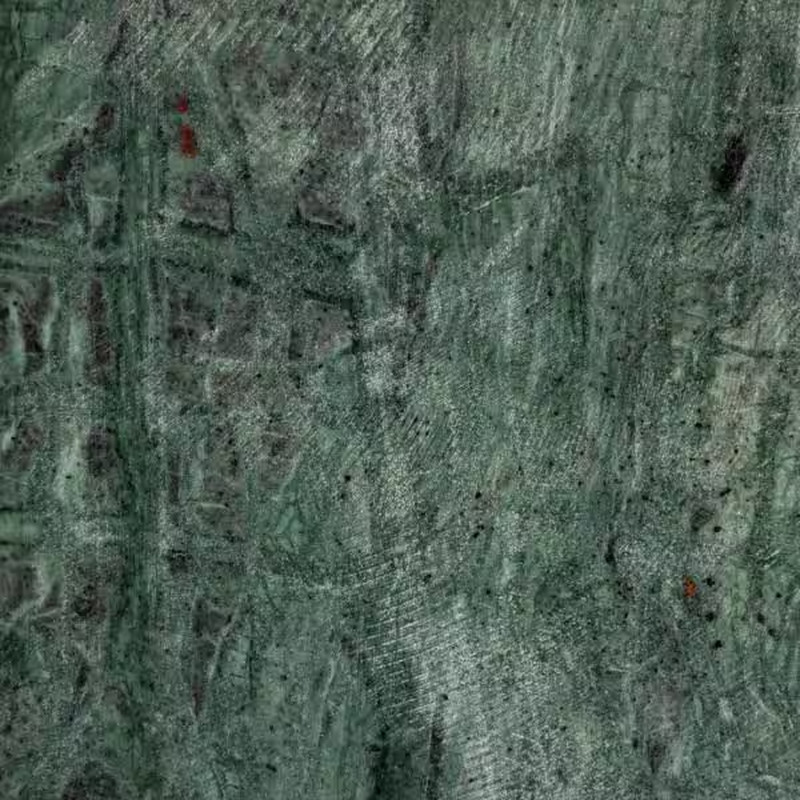 15 In. Rectangular Green Marble Serving Board