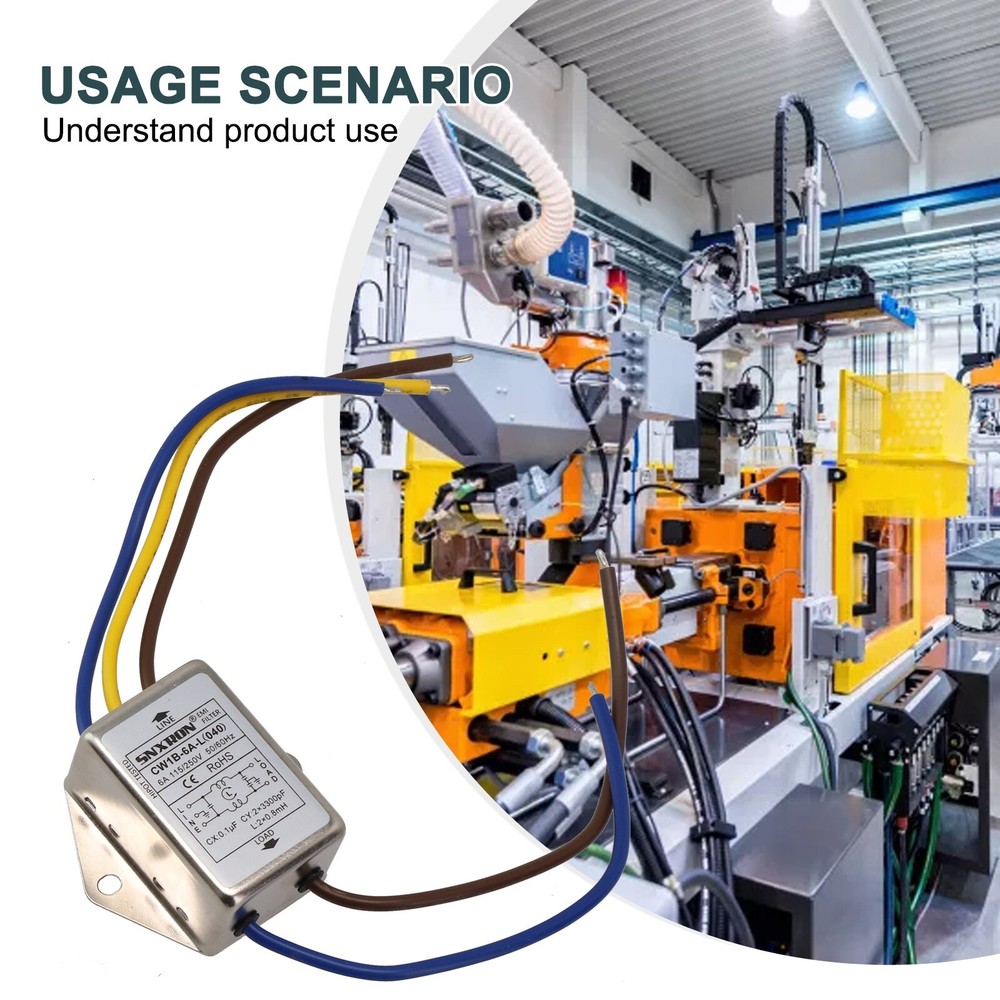 Interference Suppressing Filter for Electronic Equipment CW1B L 3A/6A/10A