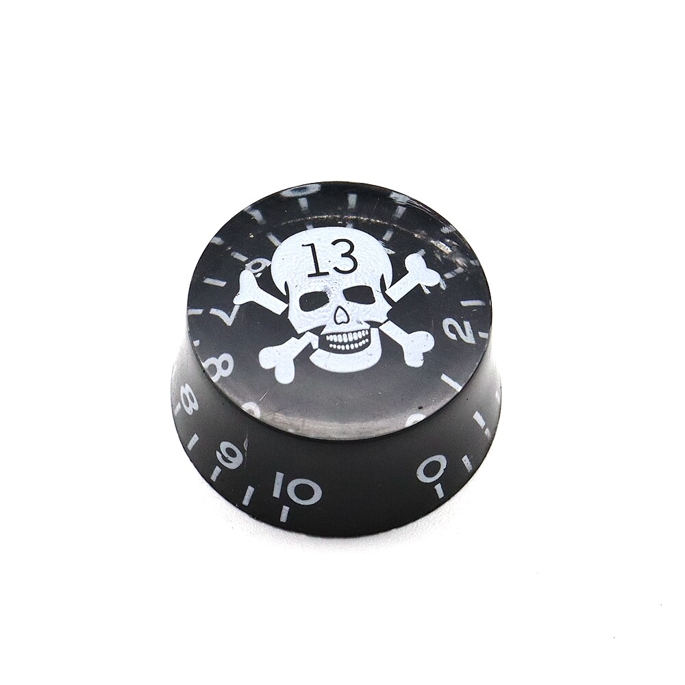 4Pcs Skull Head Guitar Knobs Speed Volume Tone Control Knobs For LP Guitar part