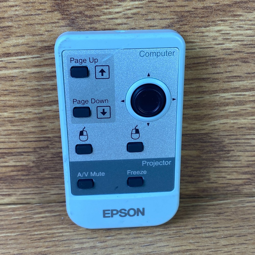 Epson ELPST09 White Wireless Portable Presentation Projector Remote Control