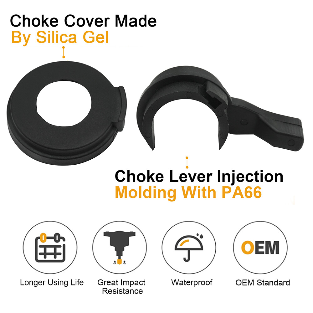 Choke Lever & Cover for Arctic Cat 375 400 500 650 V-2 Automatic 2001-2006 ATV