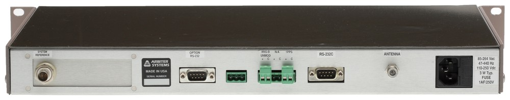 Arbiter Systems 1093C Opt 28 UPGRADED GPS Atomic Time Clock Receiver LED Display