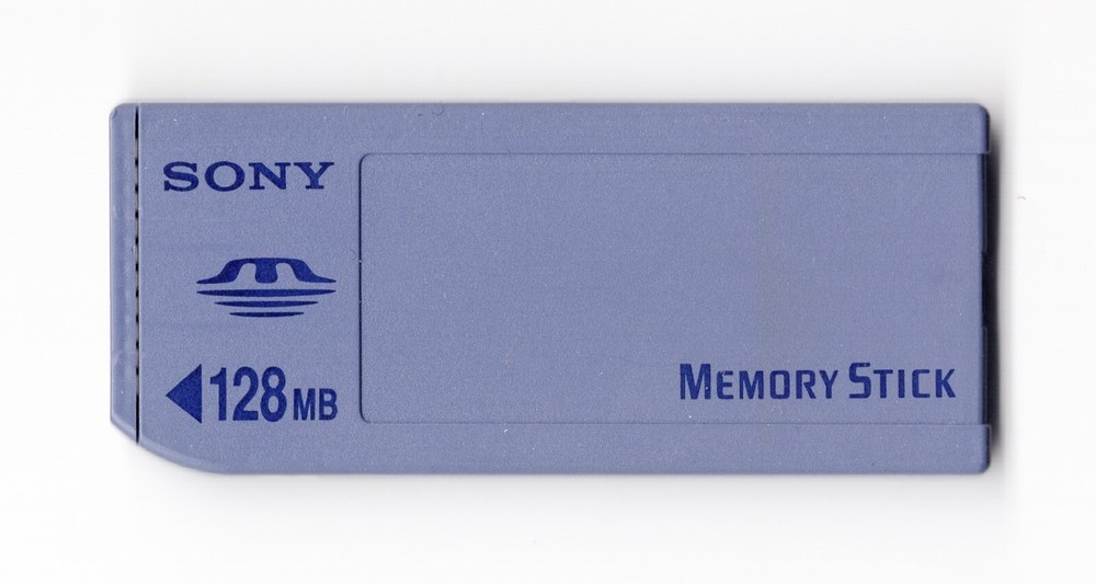 Sony Memory Stick 128MB MSA-128A Genuine Camera Memory Card