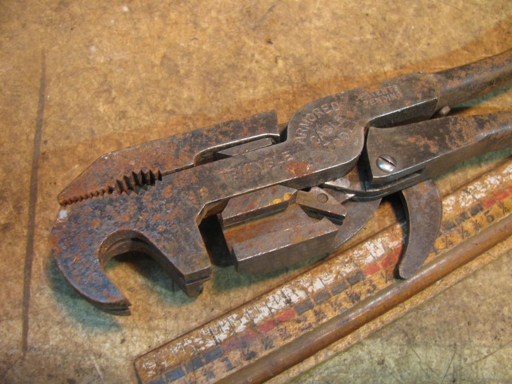 Vintage Triangle Armored Cable Tool Pliers