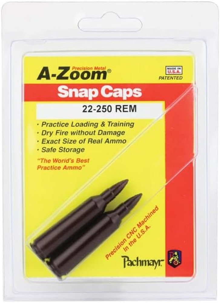 22-250 Rem Precision Snap Caps (2 Pack)