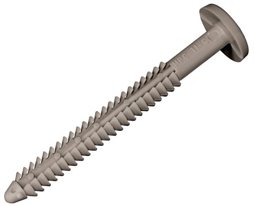 Black 3" Shutter Lok Peg Fasteners 60 Pack - Stronger, Easier Installation