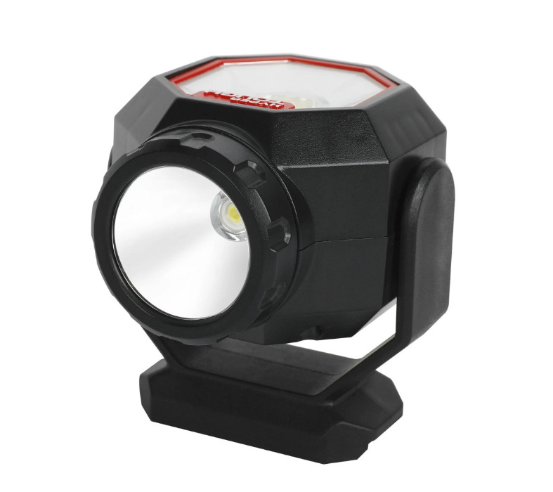 Hyper Tough 500 Lumen Rechargeable Compact Work Light, Integrated LED