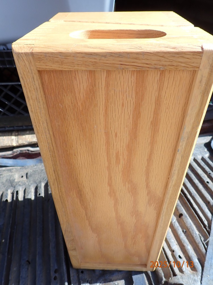 PORTER CABLE EMPTY WOODEN CASE FOR 25TH ANNIVERSARY 505 SHEET SANDER
