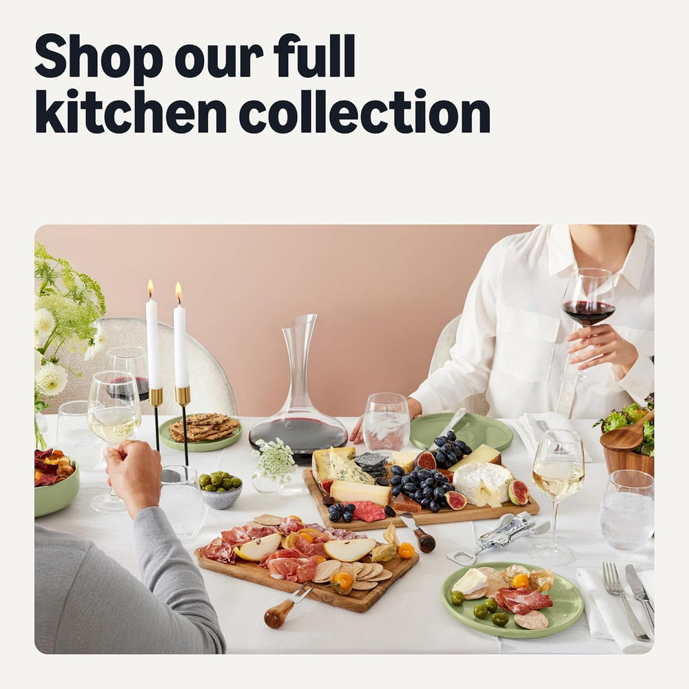Glazed Stoneware Dinnerware, 12-Piece Set, 4 Full Place Settings, Microwave and