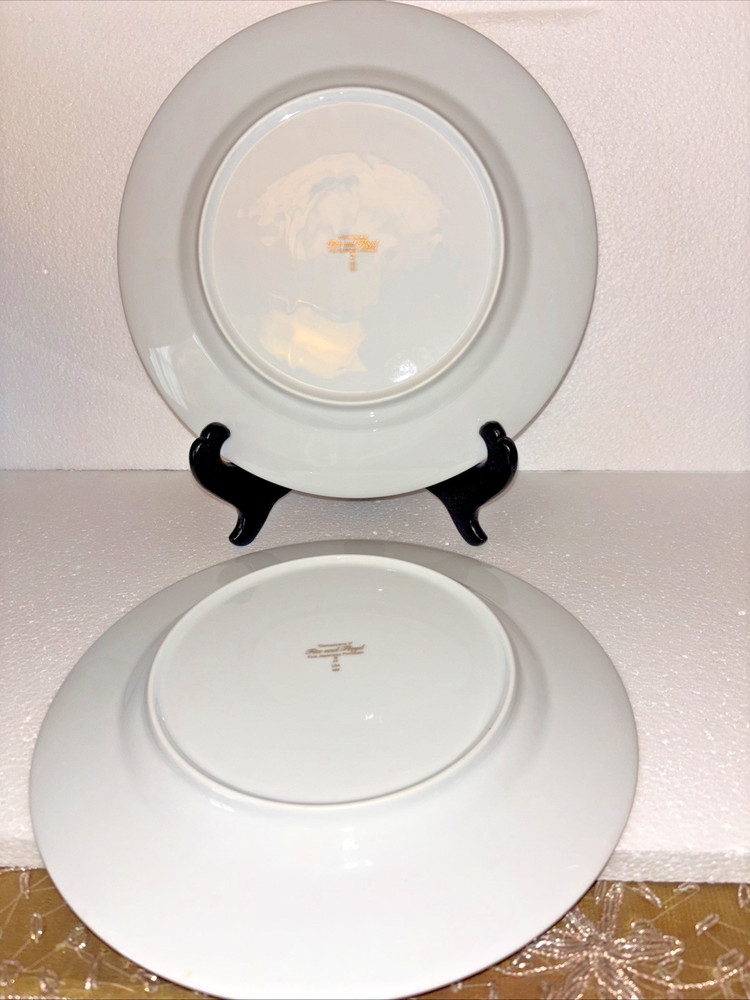 2 Fitz & Floyd Damascene II Dinner Plate
