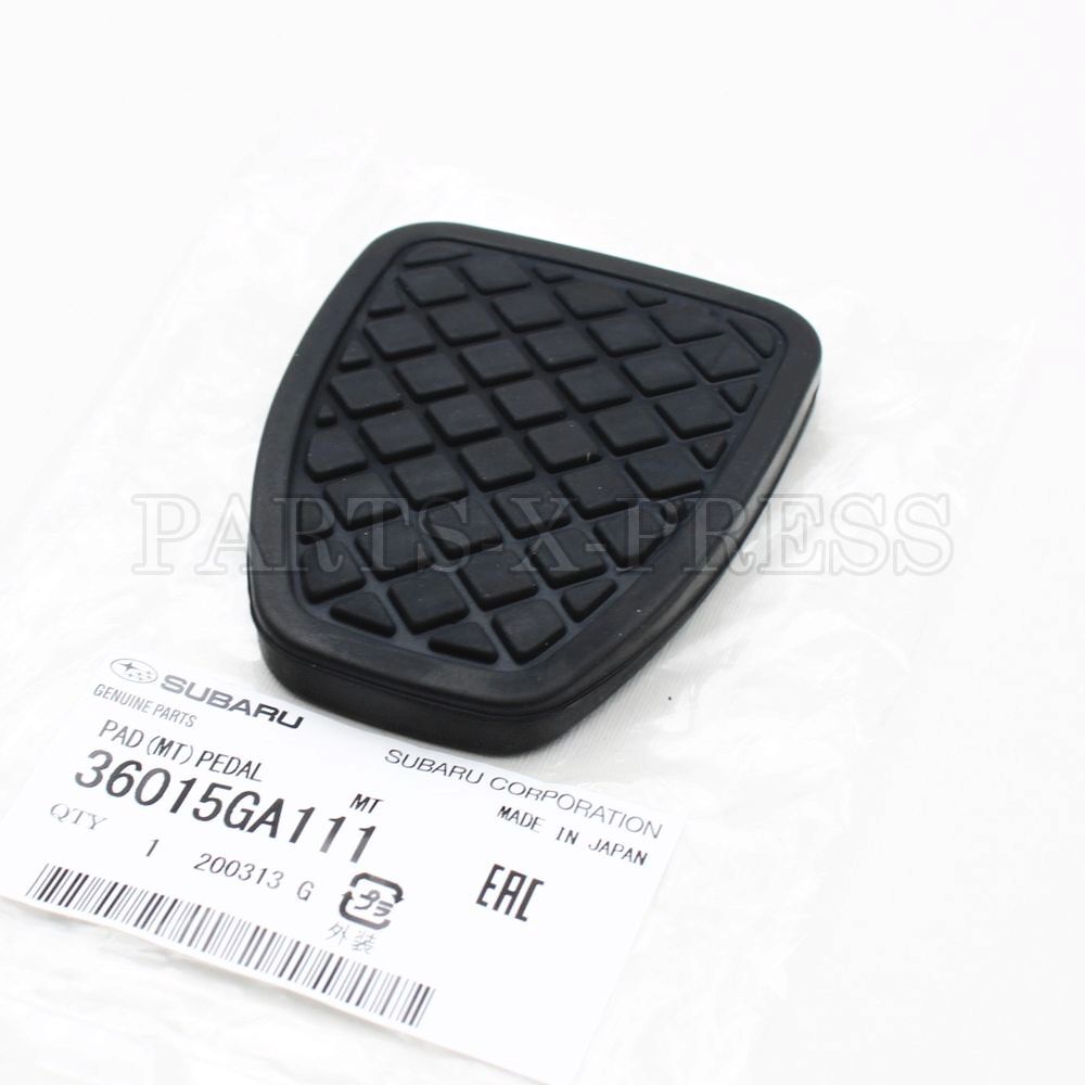 GENUINE SUBARU FORESTER IMPREZA LEGACY BRAKE & CLUTCH PEDAL PAD COVER 36015GA111