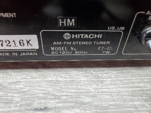 Hitachi Tuner Ft-57