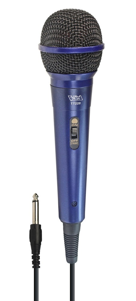 TOPTECH AUDIO DYNAMIC Wired Microphone BLUE
