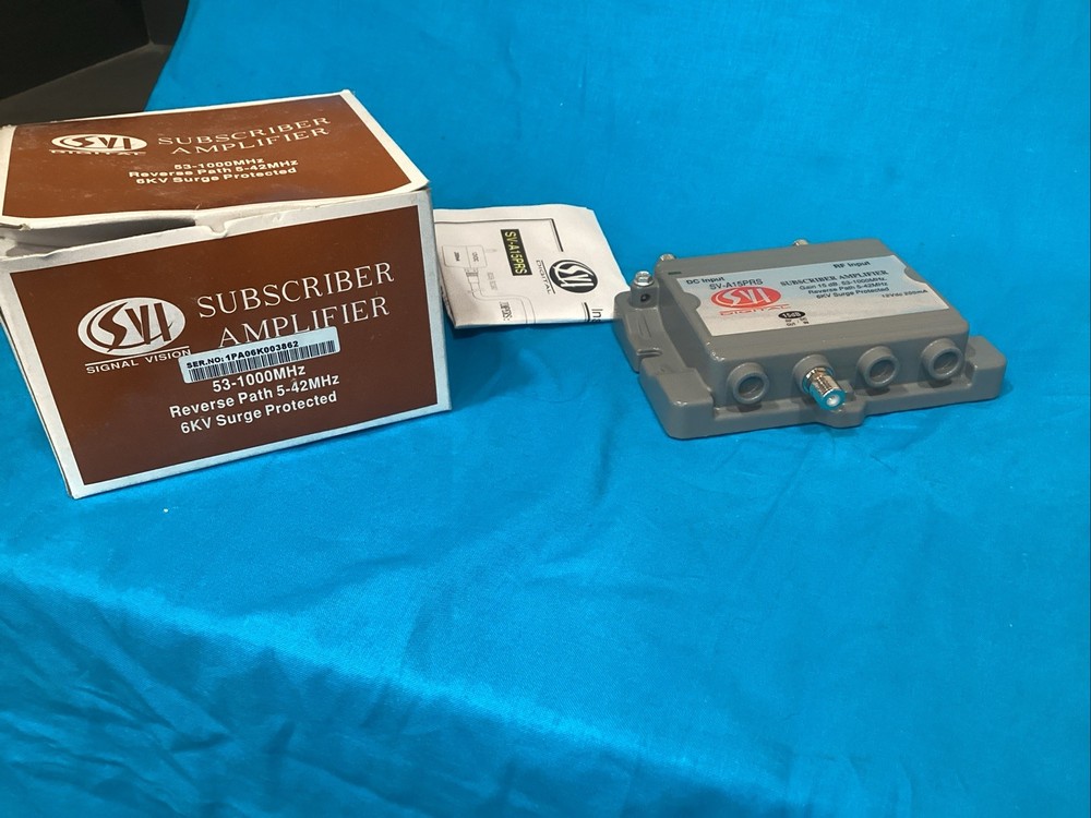 SVI Subscriber Amplifier 6KV Surge Protected