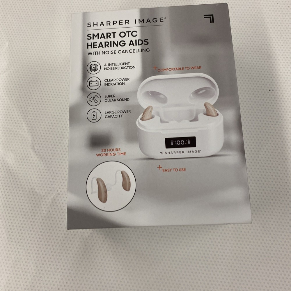 Sharper Image Smart OTC Hearing AIDS New