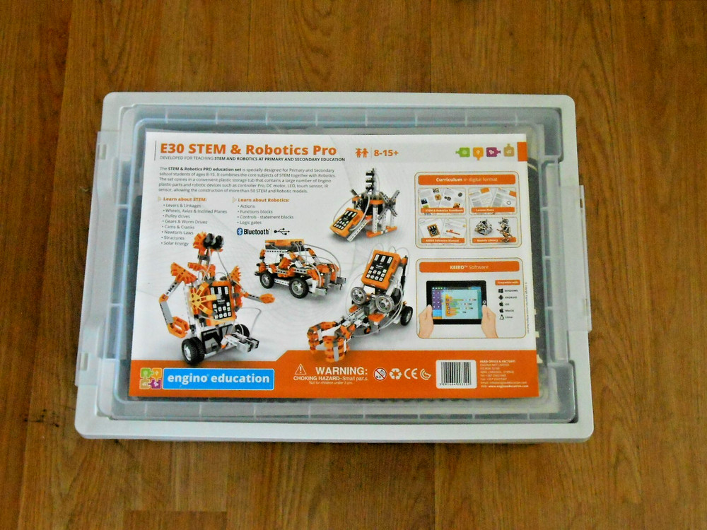 Robot Building Project - STEM - E30 STEM ROBOTICS PRO - Engino Education - NEW