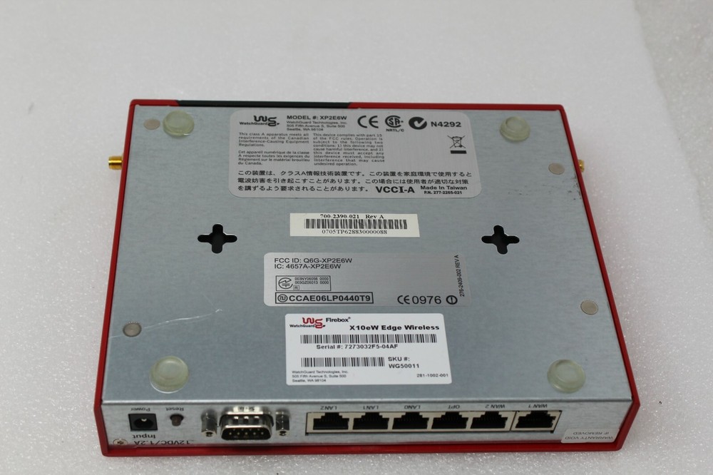 WatchGuard Firebox Edge Model #XP2E6W