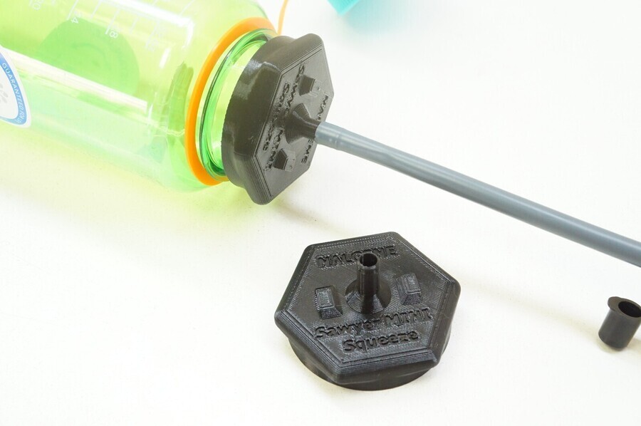 Wide Mouth Nalgene Bottle Threaded Adapter for Sawyer MINI Squeeze