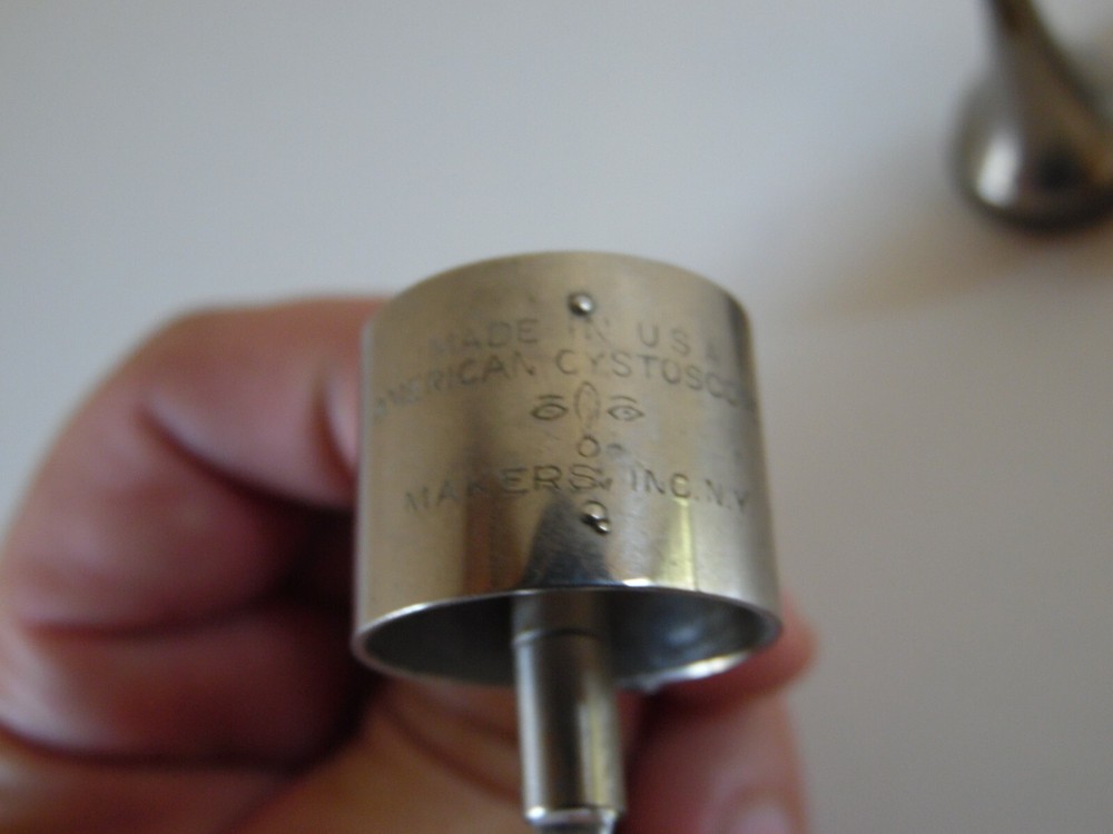 VINTAGE AMERICAN CYSTOSCOPE MAKERS head part